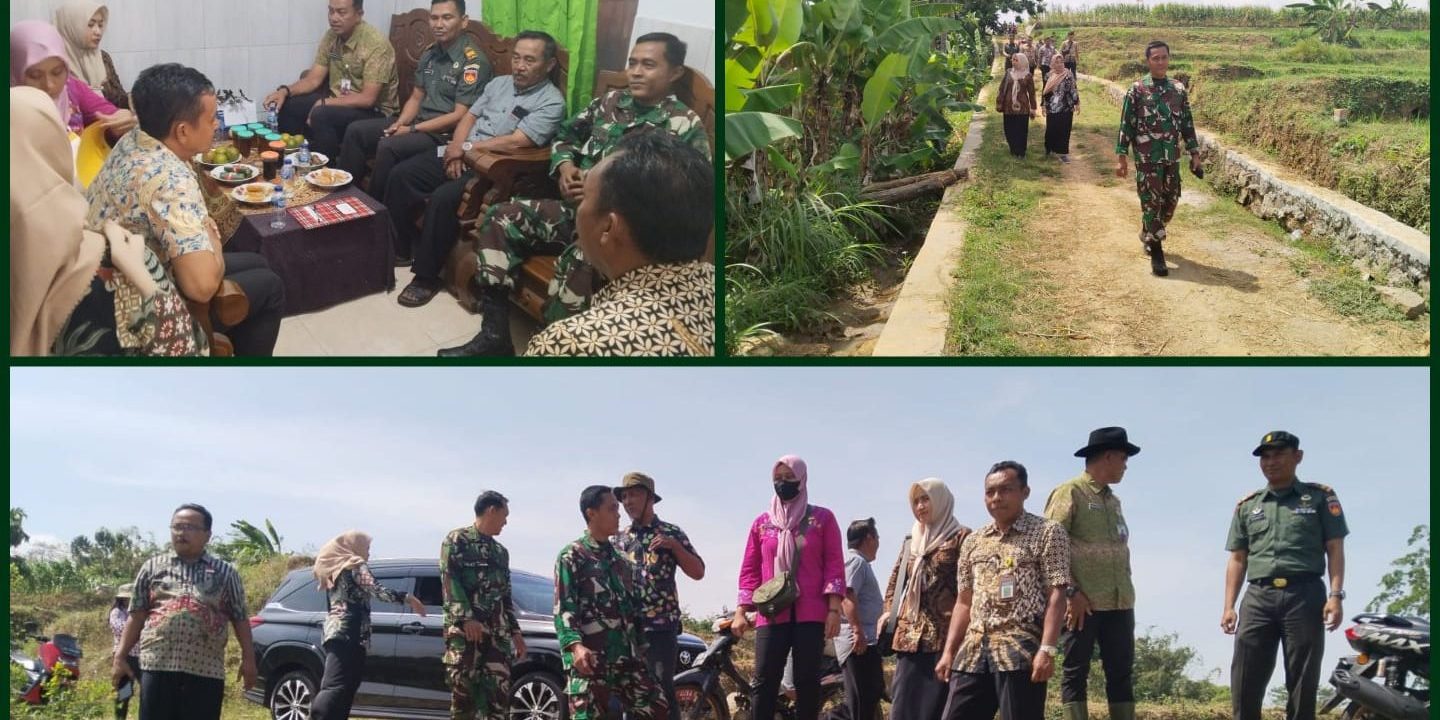 Monitoring Persiapan TMMD Sengkuyung IV – Sinergitas Demi Pembangunan Desa Ganten