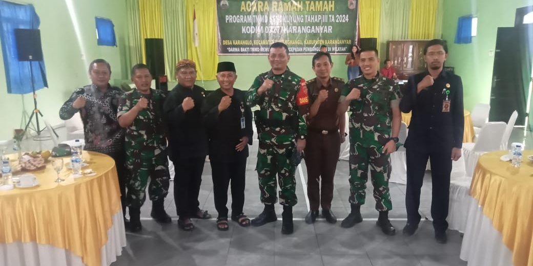 Upacara Penutupan TMMD Sengkuyung Tahap III Tandai Suksesnya Pembangunan di Desa Karanglo (1)
