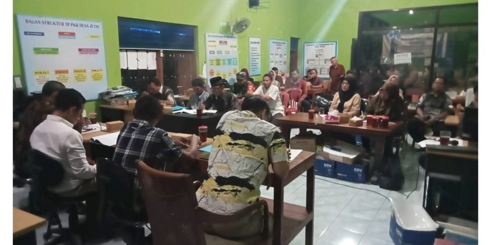 Musdes Laporan Pertanggungjawaban Semester 1 Tahun 2024 Bumdes Nur Cahaya Desa Jetis