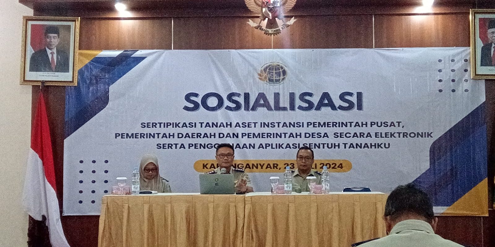 Sosialisasi Sertifikasi Elektronik Tanah Aset Instansi Pemerintah dan Desa