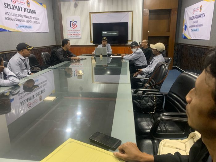 Monitoring Ujian Seleksi Pengisian Perangkat Desa Tengklik, Kecamatan Tawangmangu