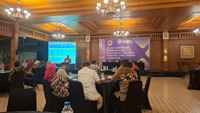 Dispermades Karanganyar Hadiri Rakor Pemberdayaan Masyarakat dan Desa se-Jawa Tengah Tahun 2025 (2)